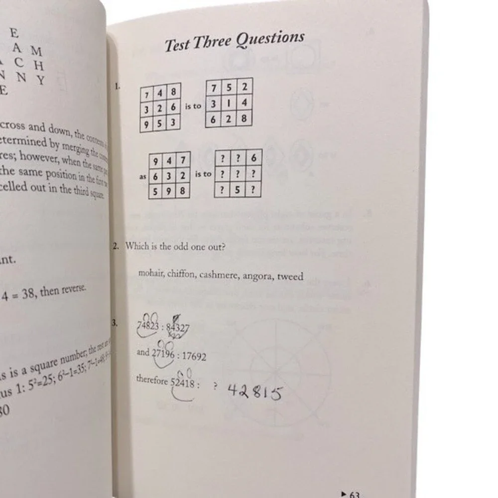 Book Test Your Own IQ- Carter, Russell